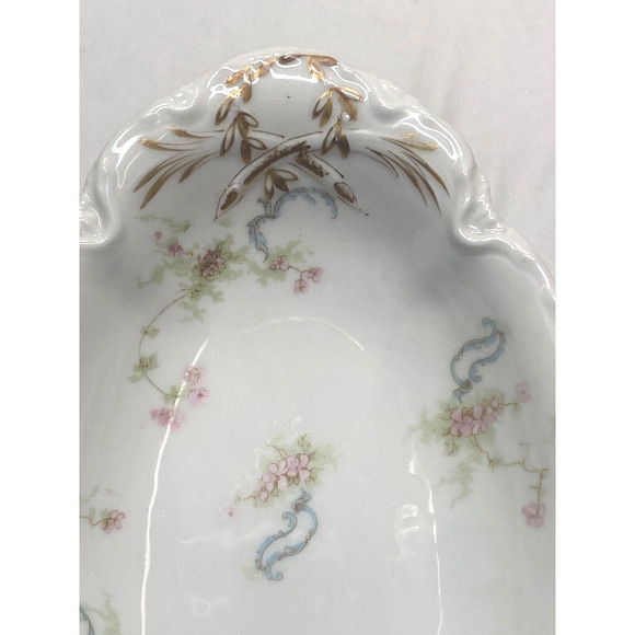 Antique Haviland Limoges The Princess France Oval Pickle Dish - Picture 6 of 7
